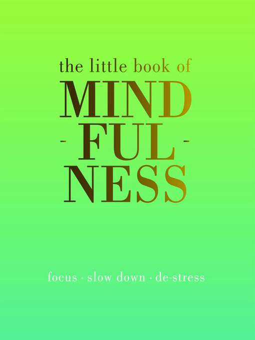 Title details for The Little Book of Mindfulness by Tiddy Rowan - Wait list